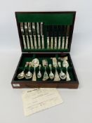 CANTEEN OF KINGS PATTERN CUTLERY - 56 PIECES IN PRESENTATION BOX