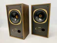 A PAIR OF DC-100 DUAL CONCENTRIC LOUD SPEAKERS - SOLD AS SEEN