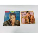 TEN VARIOUS RECORDS OF ELVIS