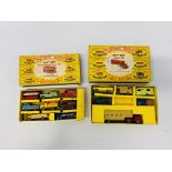 "MATCHBOX" SERIES OF GIFT SET "FARM SET" NUMBER G-4 BY LESNEY (BOXED) + "MATCHBOX" SERIES GIFT SET