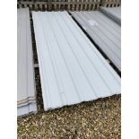17 X 3M X 1M PROFILE STEEL ROOF LINER SHEETS (GREY / BROWN)