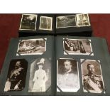 OLD TO MODERN POSTCARDS IN SCRAP ALBUMS, ROYALTY, 1951 FESTIVAL OF BRITAIN,