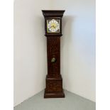 A GOOD QUALITY REPRODUCTION LONG CASE CLOCK - WESTMINSTER CHIME - SOLD AS SEEN