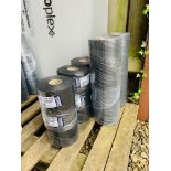 9 x 30 METRE X 100MM POLYTHENE DAMP PROOF COURSE AND 2 x 30 METRE X 450MM POLYTHENE DAMP PROOF