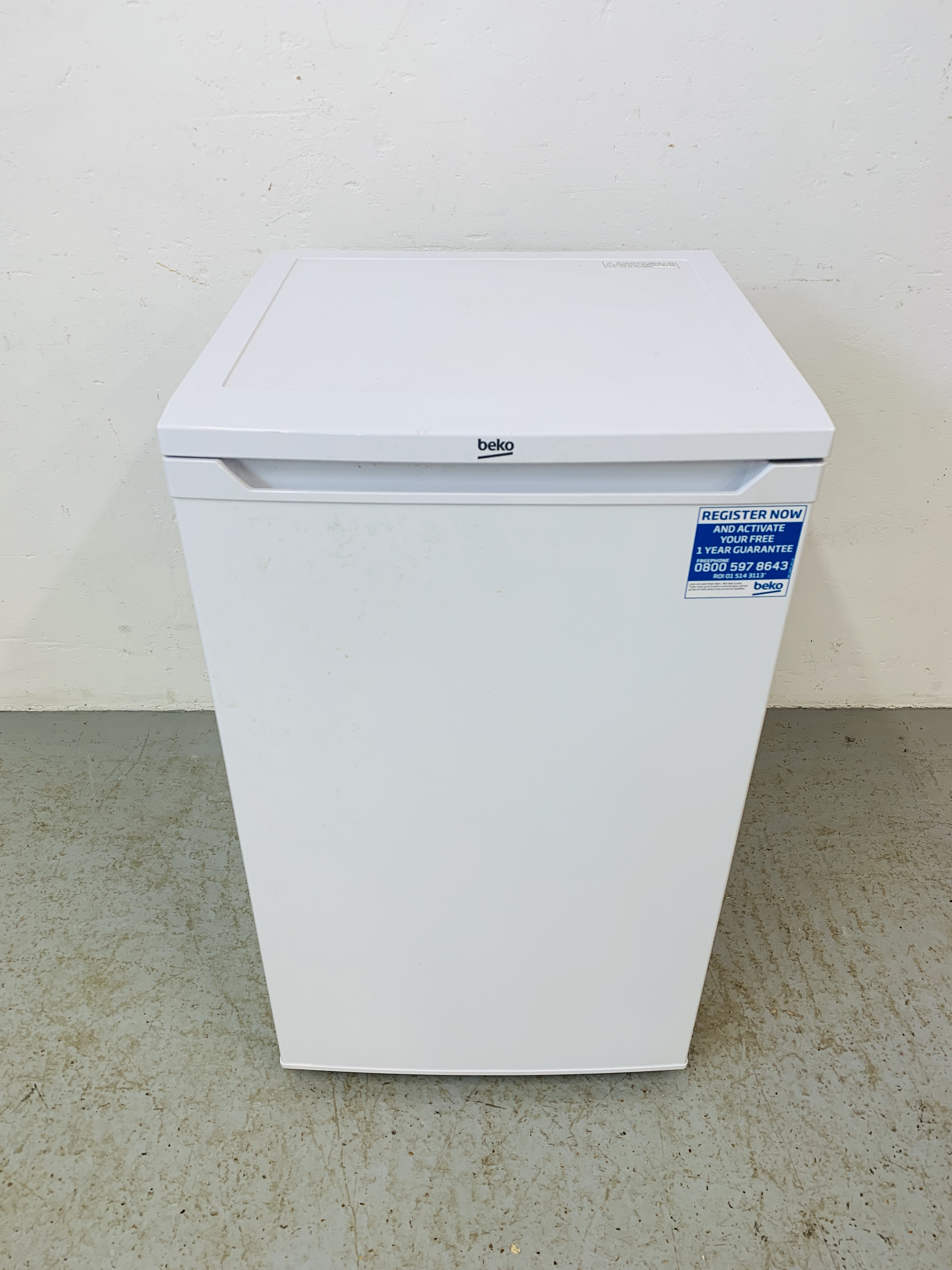 A BEKO UNDERCOUNTER FREEZER - SOLD AS SEEN