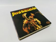 13 VARIOUS RECORDS "JIMI HENDRIX" TO INCLUDE WHAT'D I SAY, THE INTERNAL FIRE, RAINBOW BRIDGE,