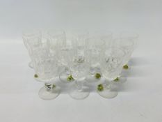 SET OF 12 X WATERFORD CRYSTAL DRINKING GLASSES