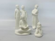 THREE ROYAL DOULTON PORCELAIN CHILDREN FIGURINES TO INCLUDE "SISTER & BROTHER" HN 4356,