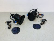 A PAIR OF SACHTLER ST10153HM 1K STAGE LIGHTS - SOLD AS SEEN