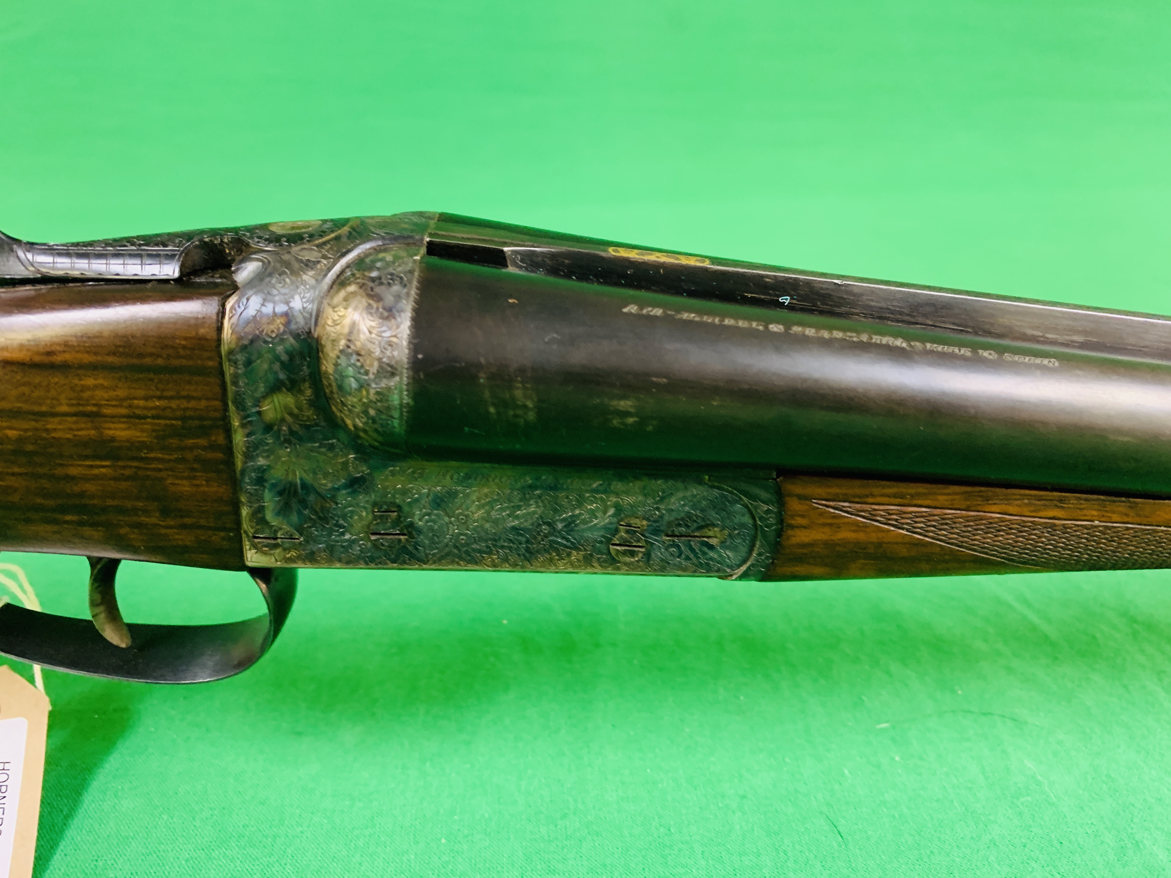 AYA 12 BORE SIDE BY SIDE SHOTGUN # 528892 - (ALL GUNS TO BE INSPECTED AND SERVICED BY QUALIFIED - Image 3 of 8