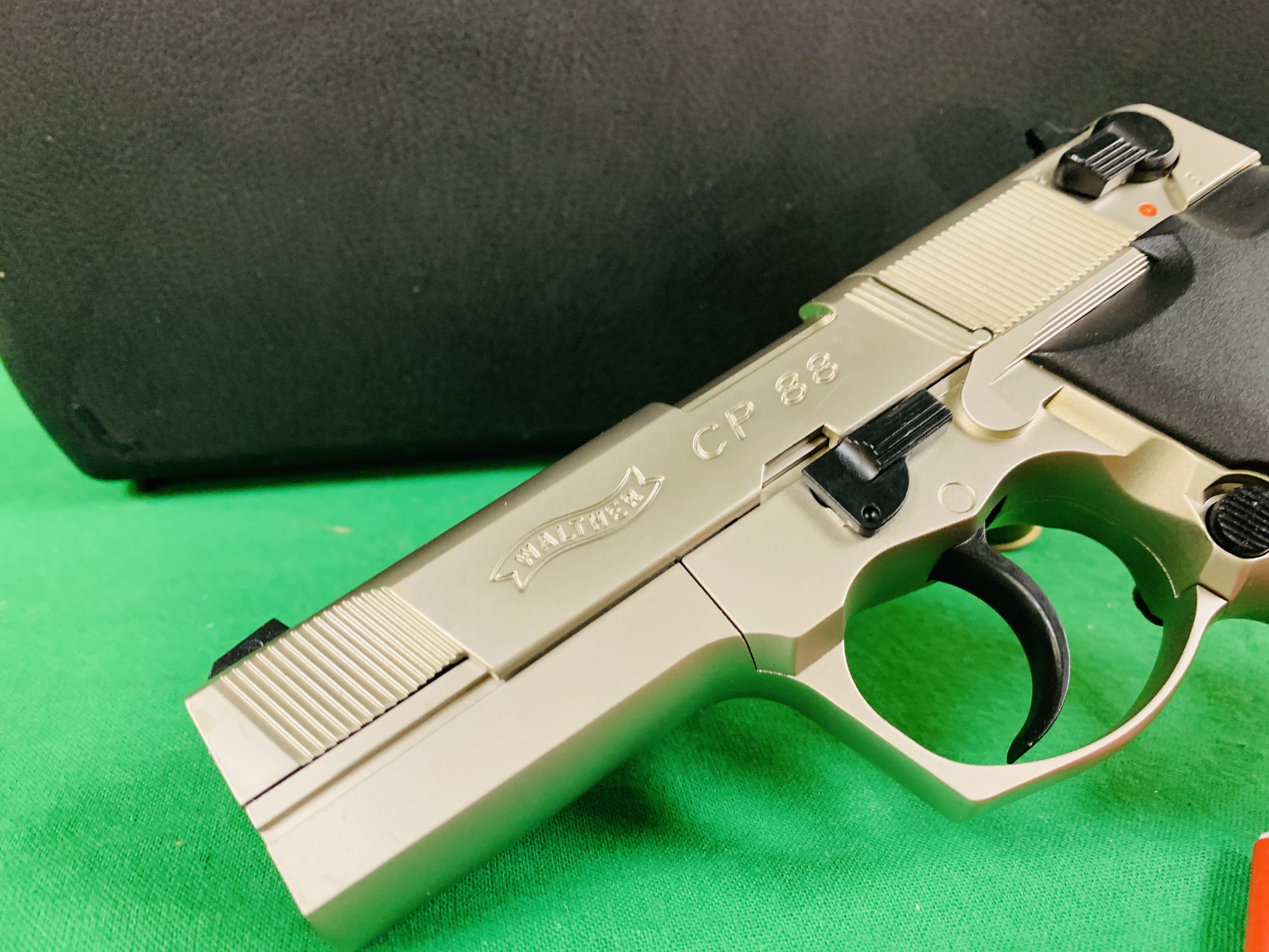 A WALTHER CP88 NICKEL FINISH 8 SHOT . - Image 7 of 9