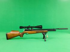 AIR ARMS S400 CLASSIC .177 BOLT ACTION PCP AIR RIFLE FITTED WITH BONUS 6.