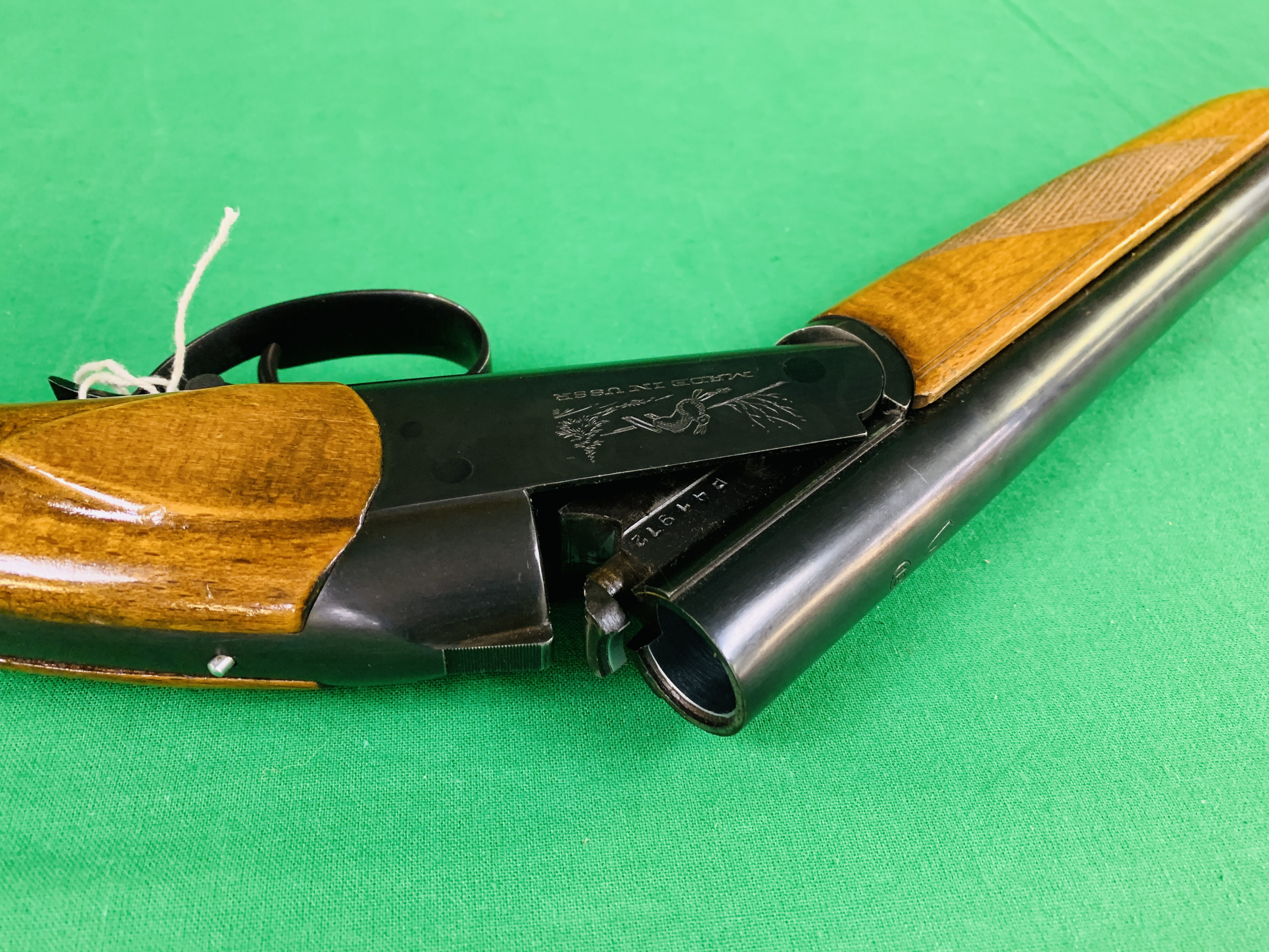 12 BORE BAIKAL SINGLE SHOT SHOTGUN # 41972 - (ALL GUNS TO BE INSPECTED AND SERVICED BY QUALIFIED - Image 6 of 6