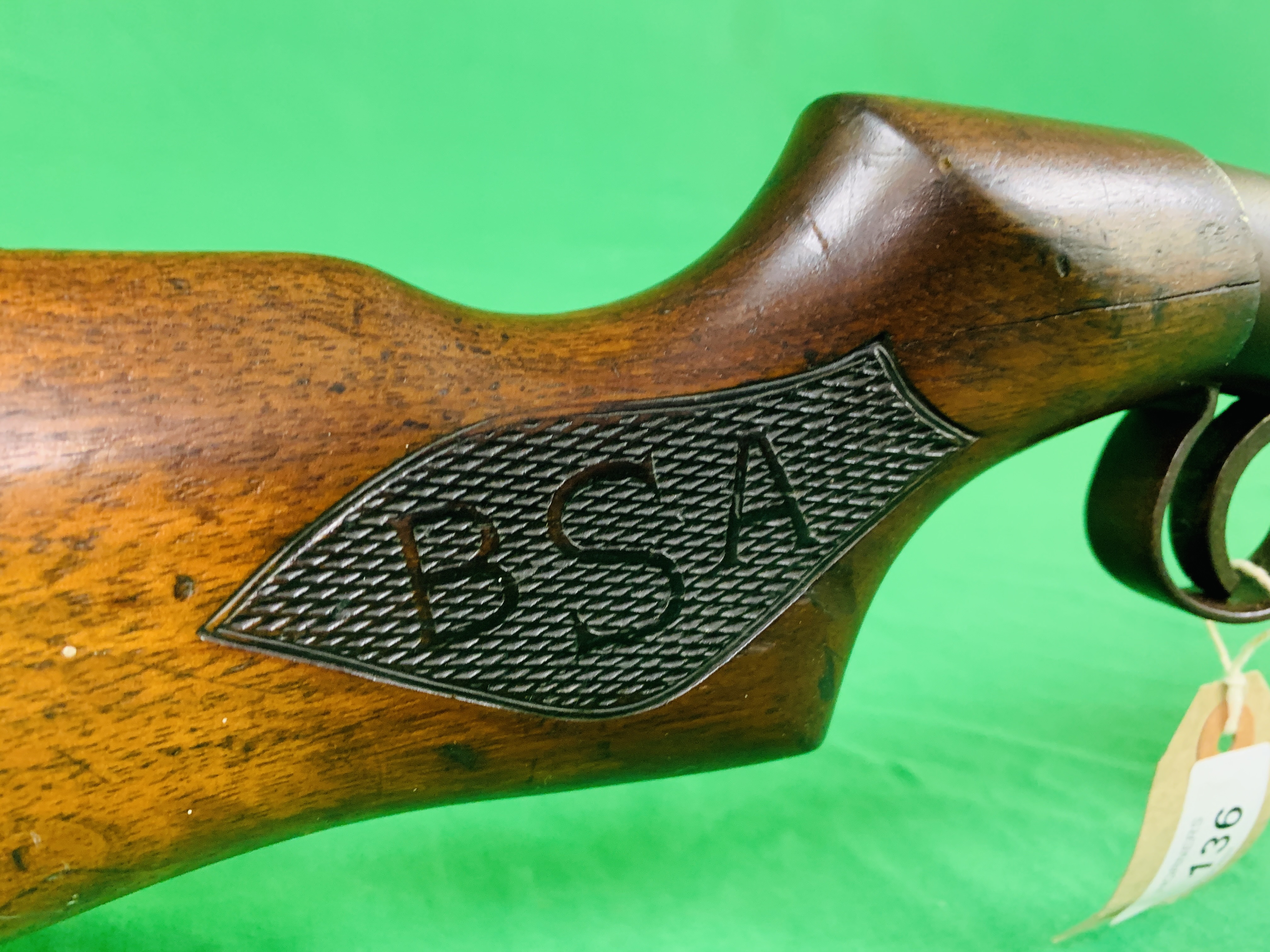 BSA VINTAGE AIR RIFLE . - Image 3 of 8