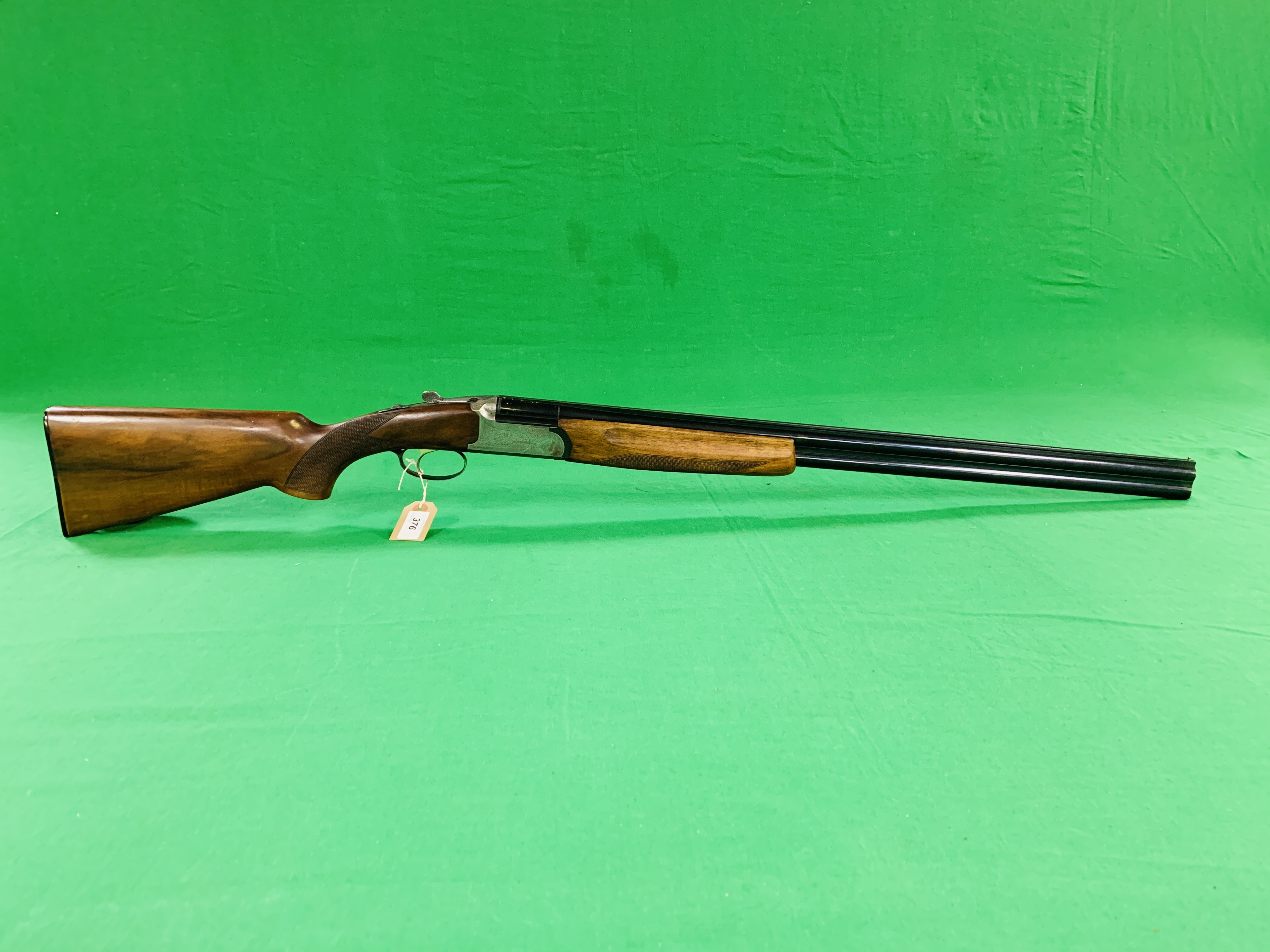 GUNMARK 20 BORE O/U SHOTGUN # 123895 FIXED CHOKE, 28 INCH BARRELS, SELECTABLE SINGLE TRIGGER,