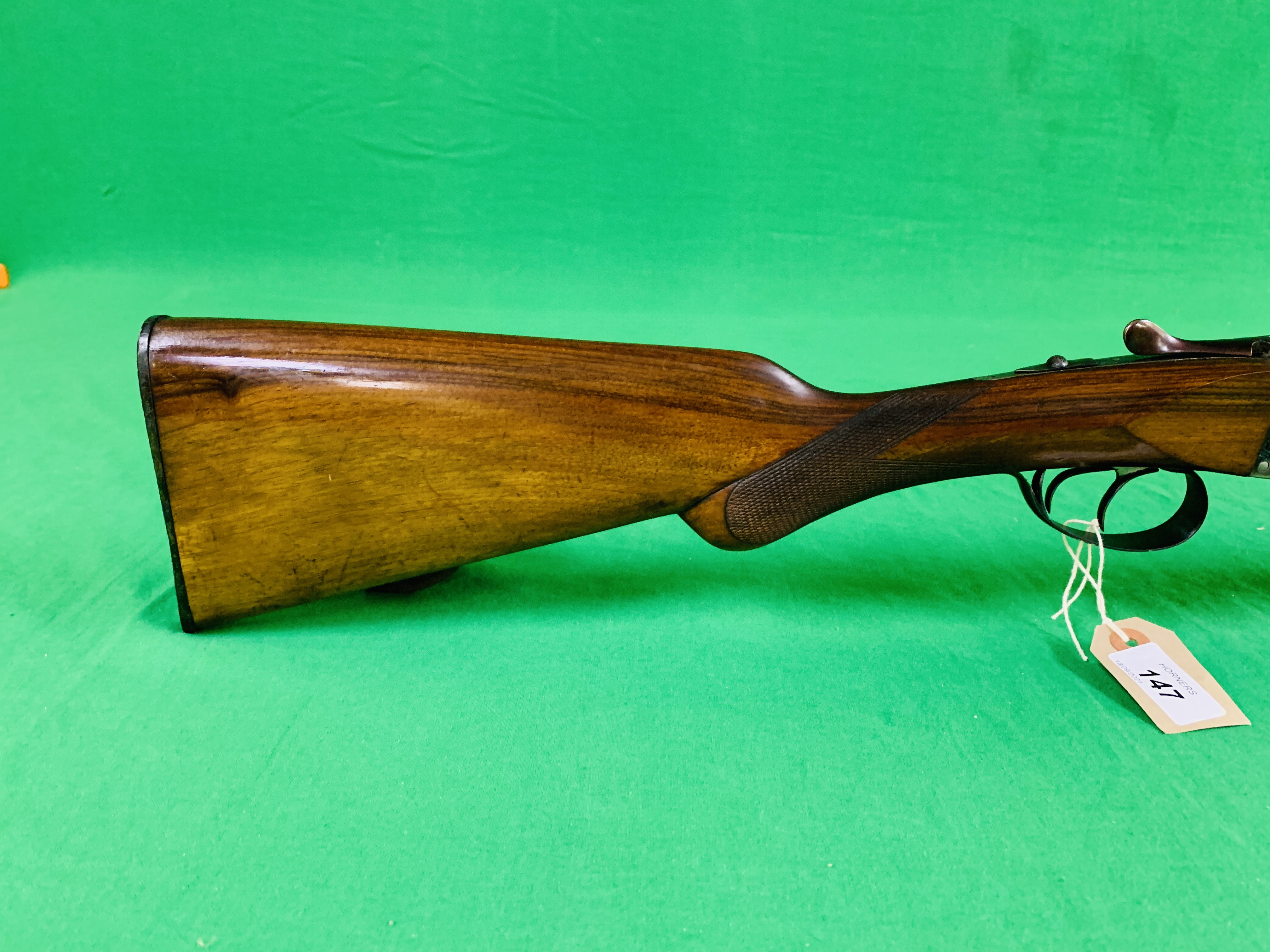 LARRANAGA 12 BORE SIDE BY SIDE SHOT GUN #68616 - (ALL GUNS TO BE INSPECTED AND SERVICED BY - Image 3 of 7