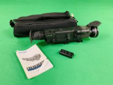 PULSAR N750 DIGI SIGHT RIFLE SCOPE COMPLETE WITH SONY TELE CONVERSION LENS ALONG WITH INSTRUCTION