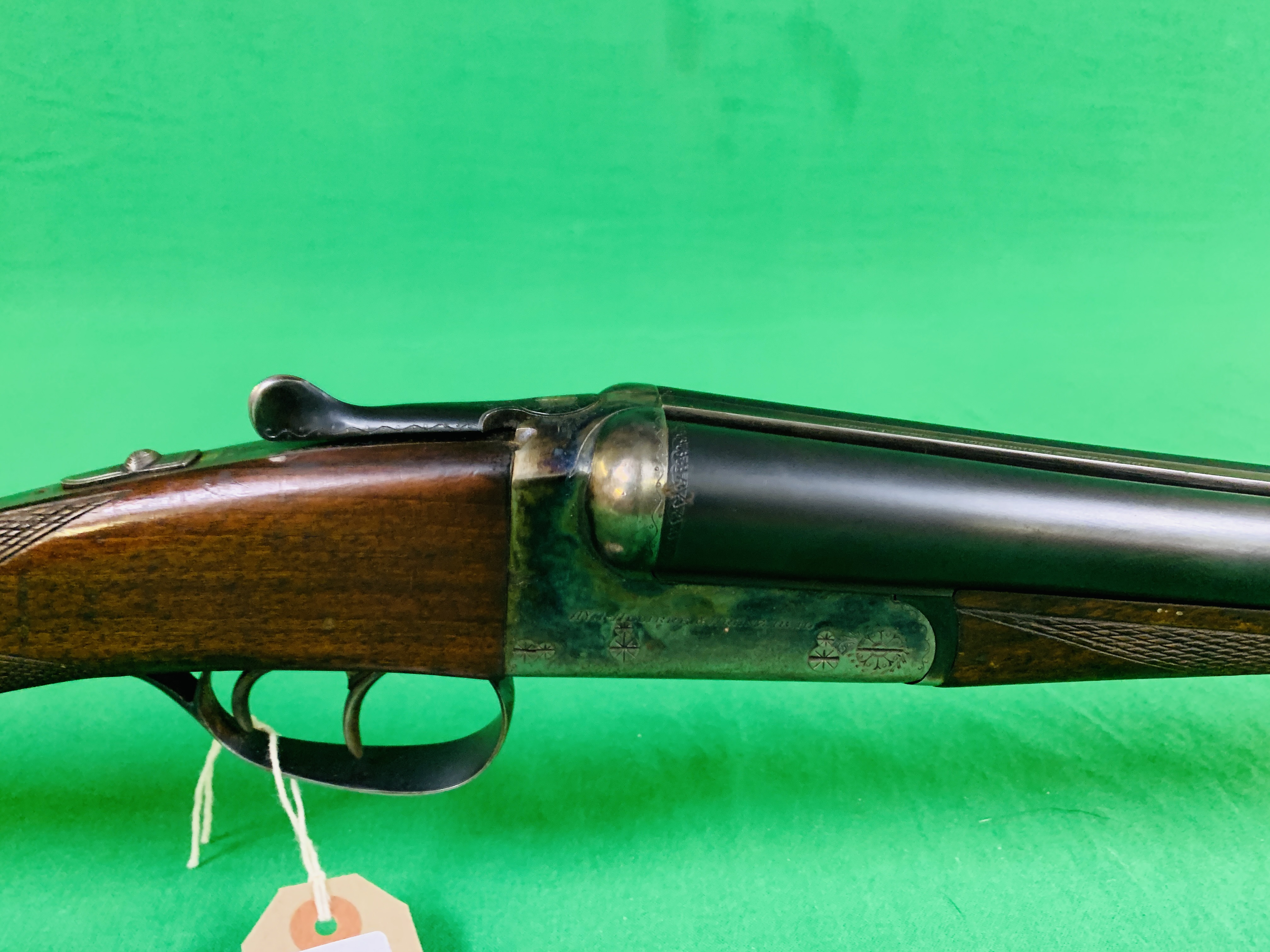 AYA 12 BORE SIDE BY SIDE SHOTGUN #462505 - (ALL GUNS TO BE INSPECTED AND SERVICED BY QUALIFIED - Image 3 of 7