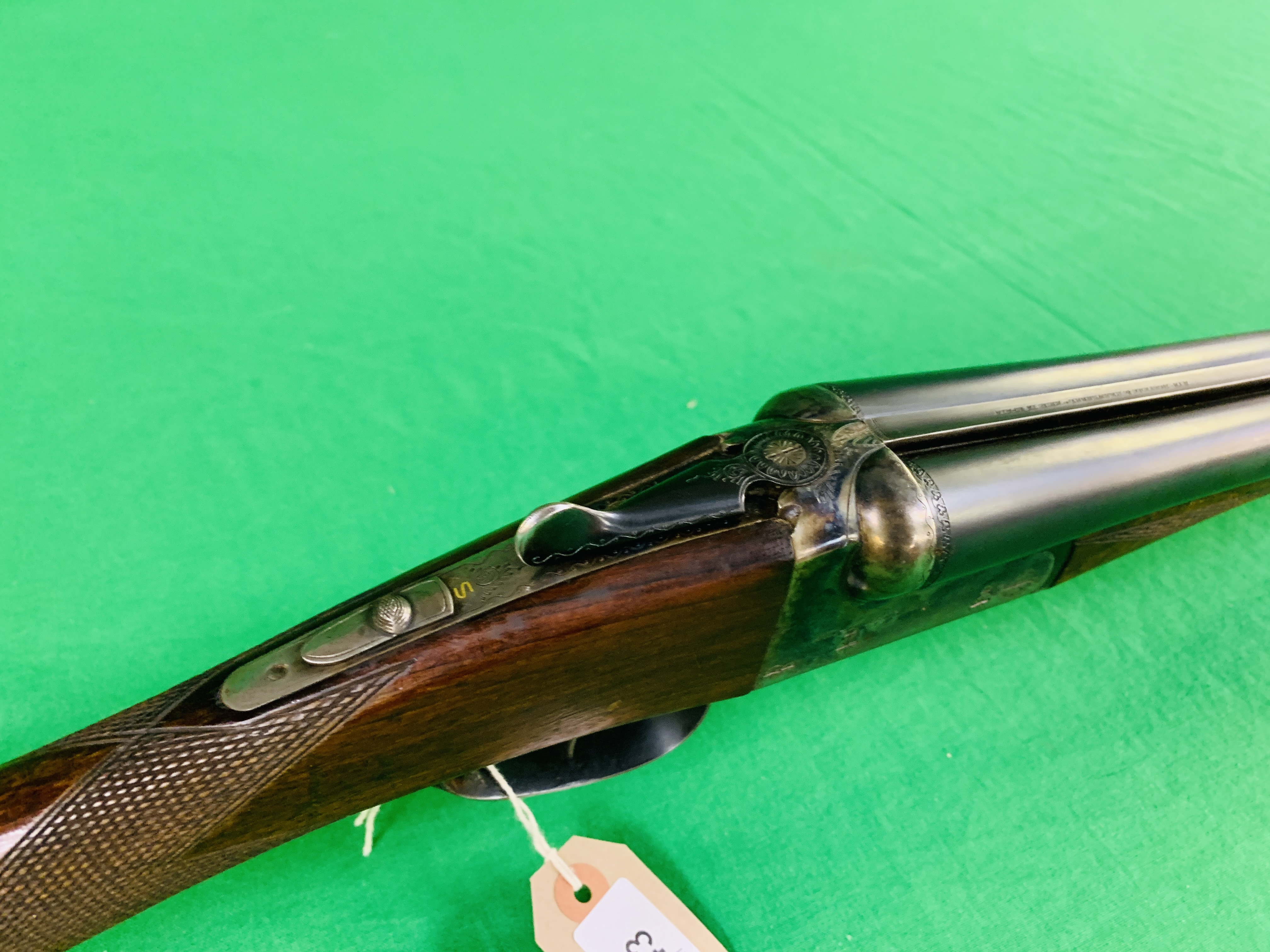 AYA 12 BORE SIDE BY SIDE SHOTGUN #462505 - (ALL GUNS TO BE INSPECTED AND SERVICED BY QUALIFIED - Image 2 of 7