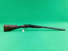 AYA 12 BORE SIDE BY SIDE SHOTGUN # 528892 - (ALL GUNS TO BE INSPECTED AND SERVICED BY QUALIFIED