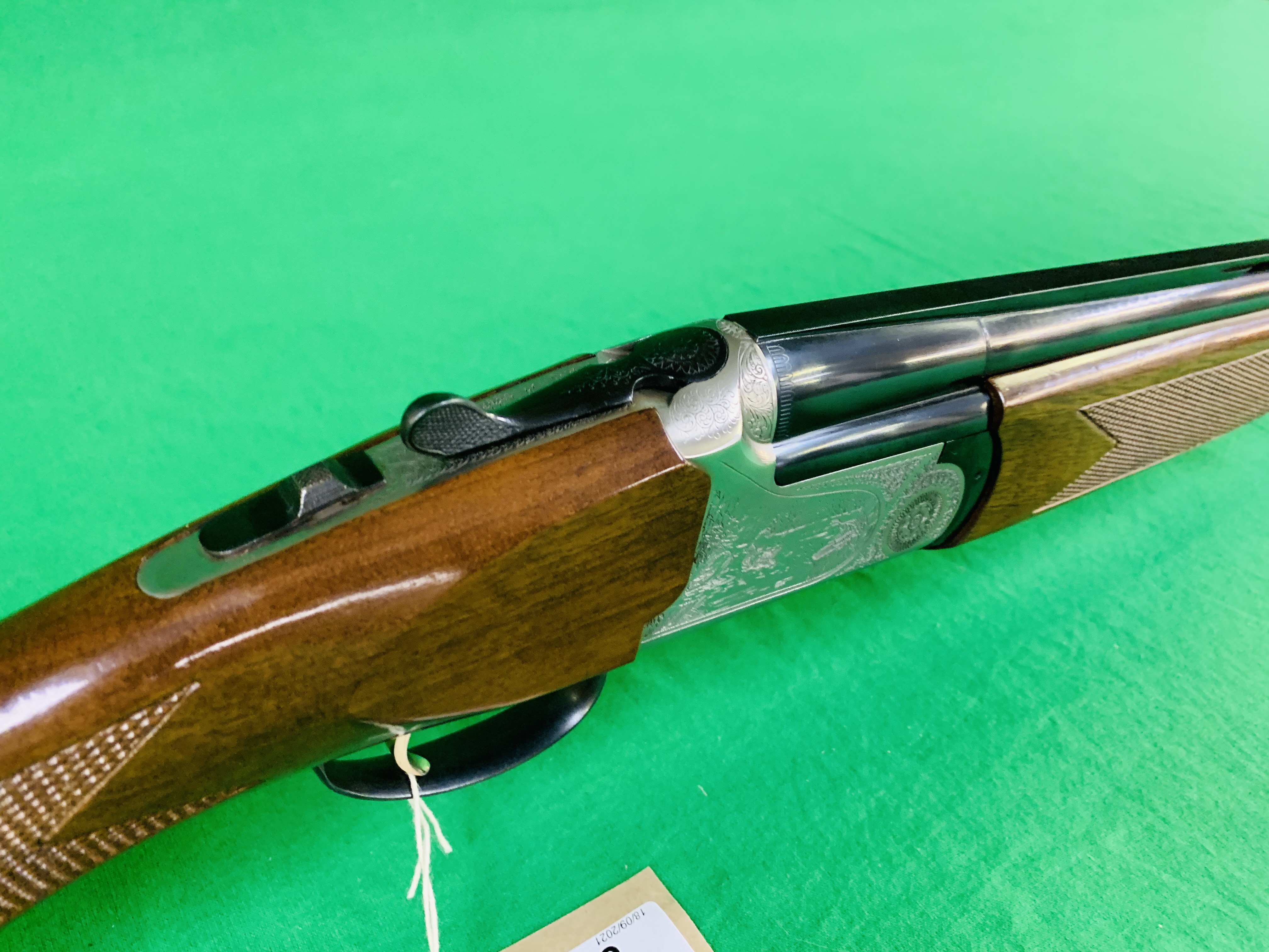 BETTINSOLI 12G O/U SHOTGUN #86183 COMPLETE WITH FIVE CHOKES, - Image 2 of 9