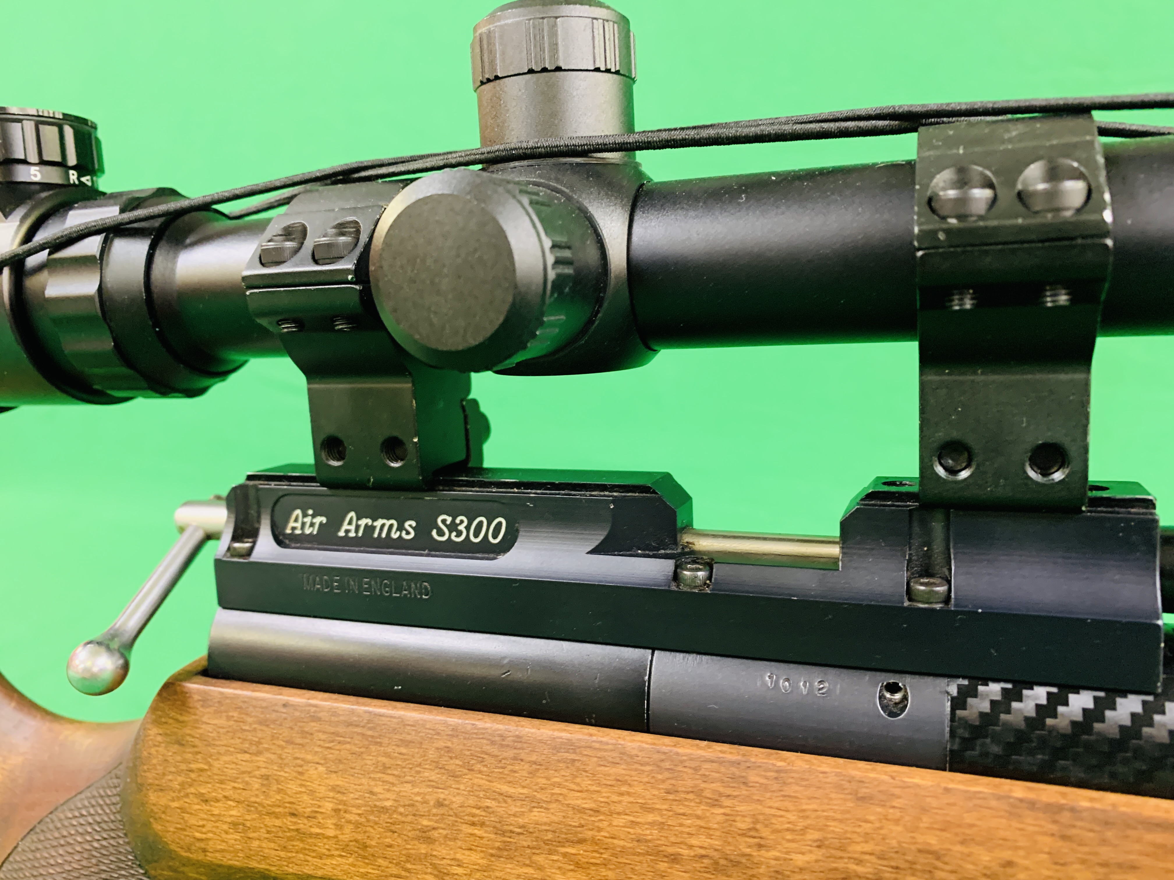 AIR ARMS S300 .177 BOLT ACTION PCP AIR RIFLE FITTED WITH BUSHNALL 6. - Image 8 of 16