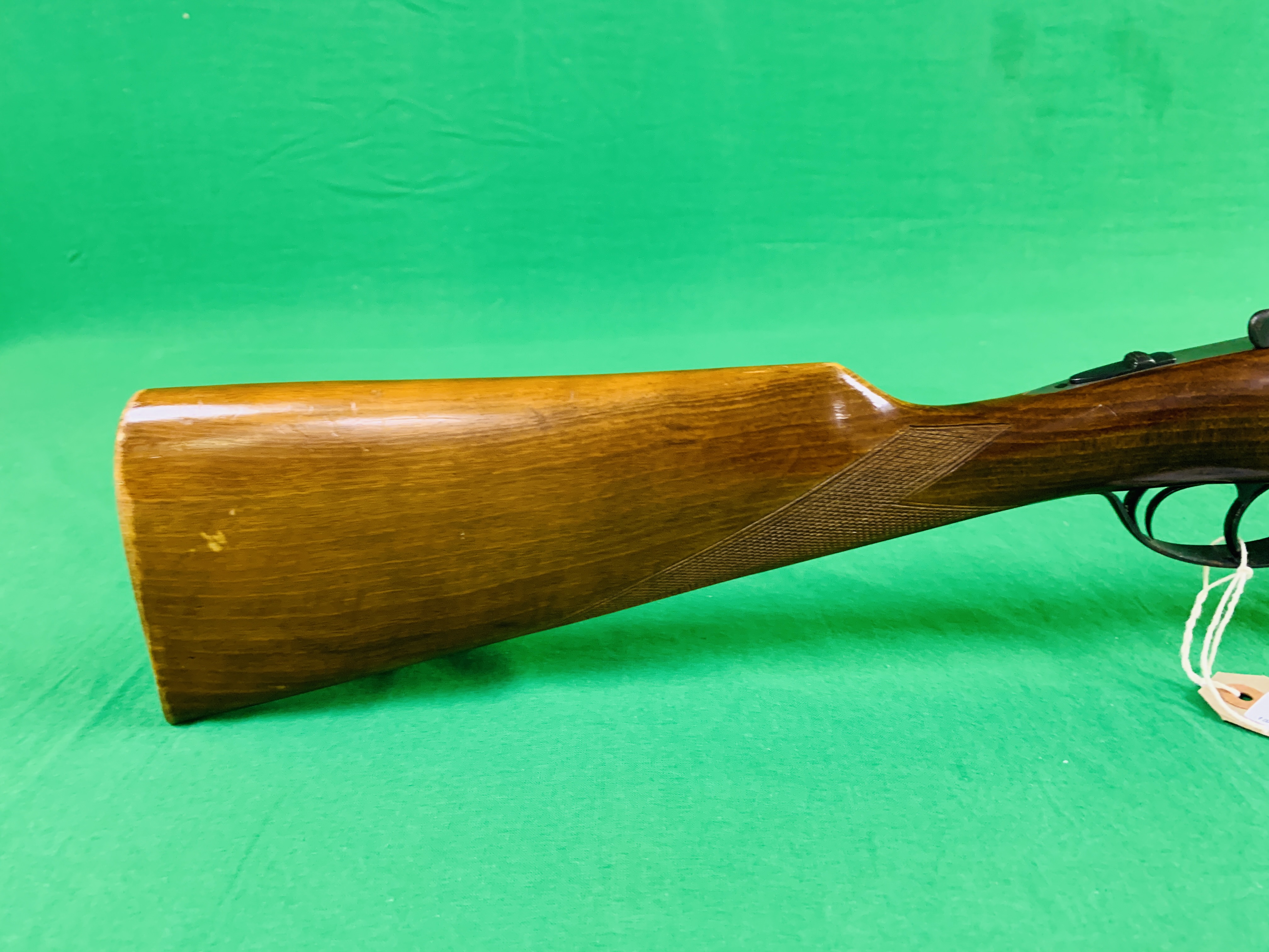 GUNMARK .410 SIDE BY SIDE SHOTGUN # 285080 SOLD WITH GUN SLEEVE AND PART BOX . - Image 3 of 7