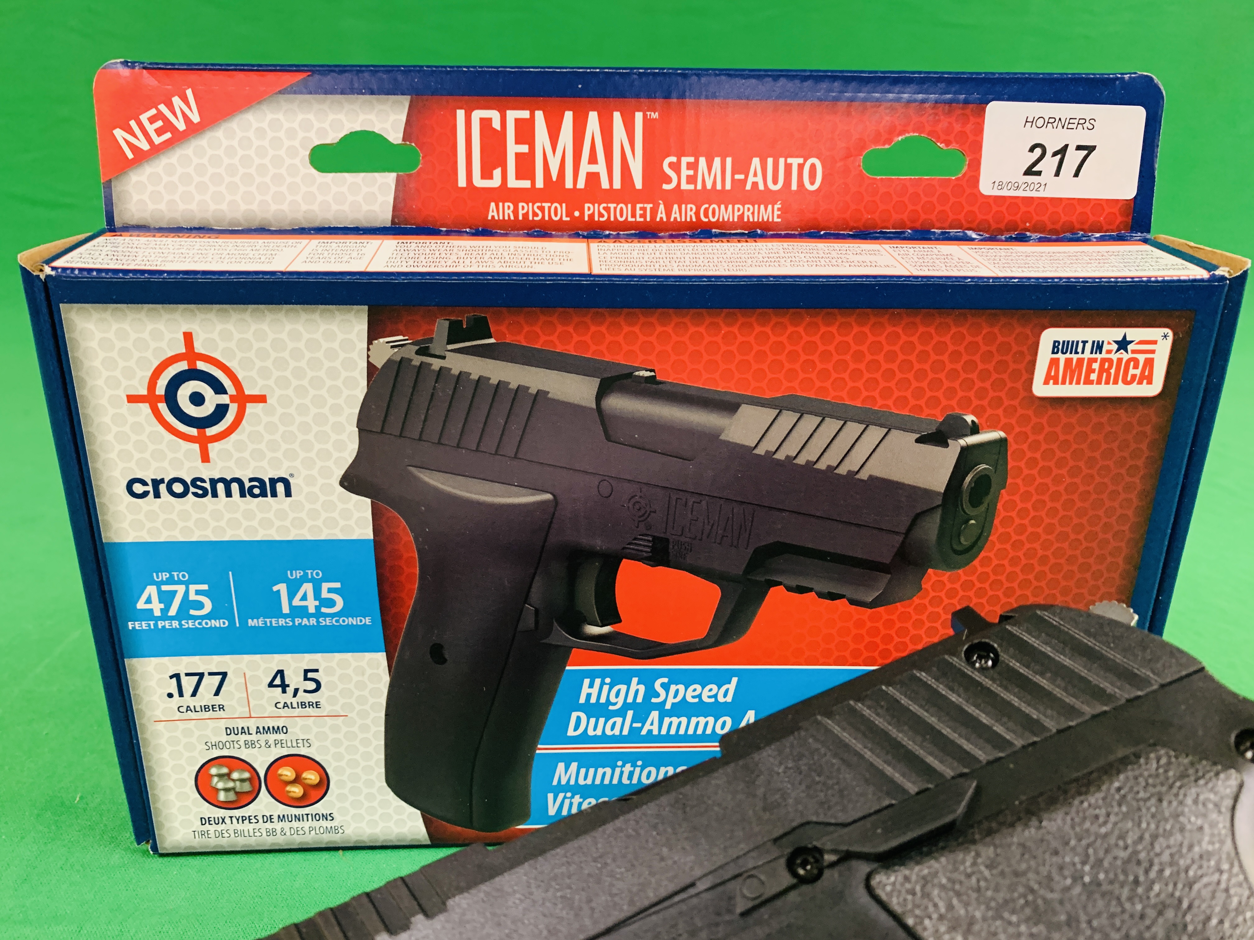 A CROSMAN ICEMAN SEMI-AUTO . - Image 3 of 4