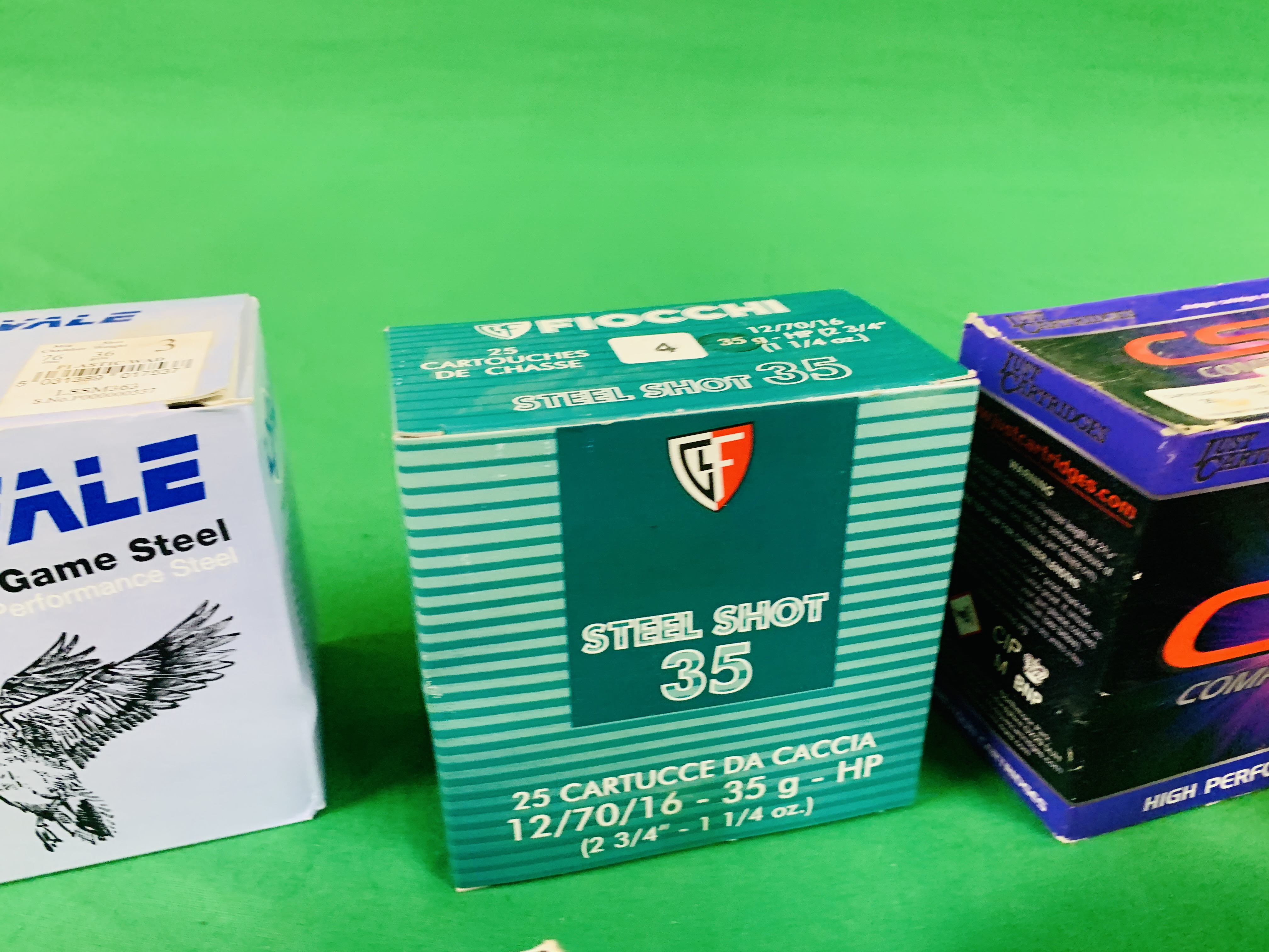 BOX CONTAINING MIXED 12G CARTRIDGES TO INCLUDE TUNGSTEN IMPACT 32GRM LOAD NO. 6 (25) 32GRM NO. - Image 4 of 7