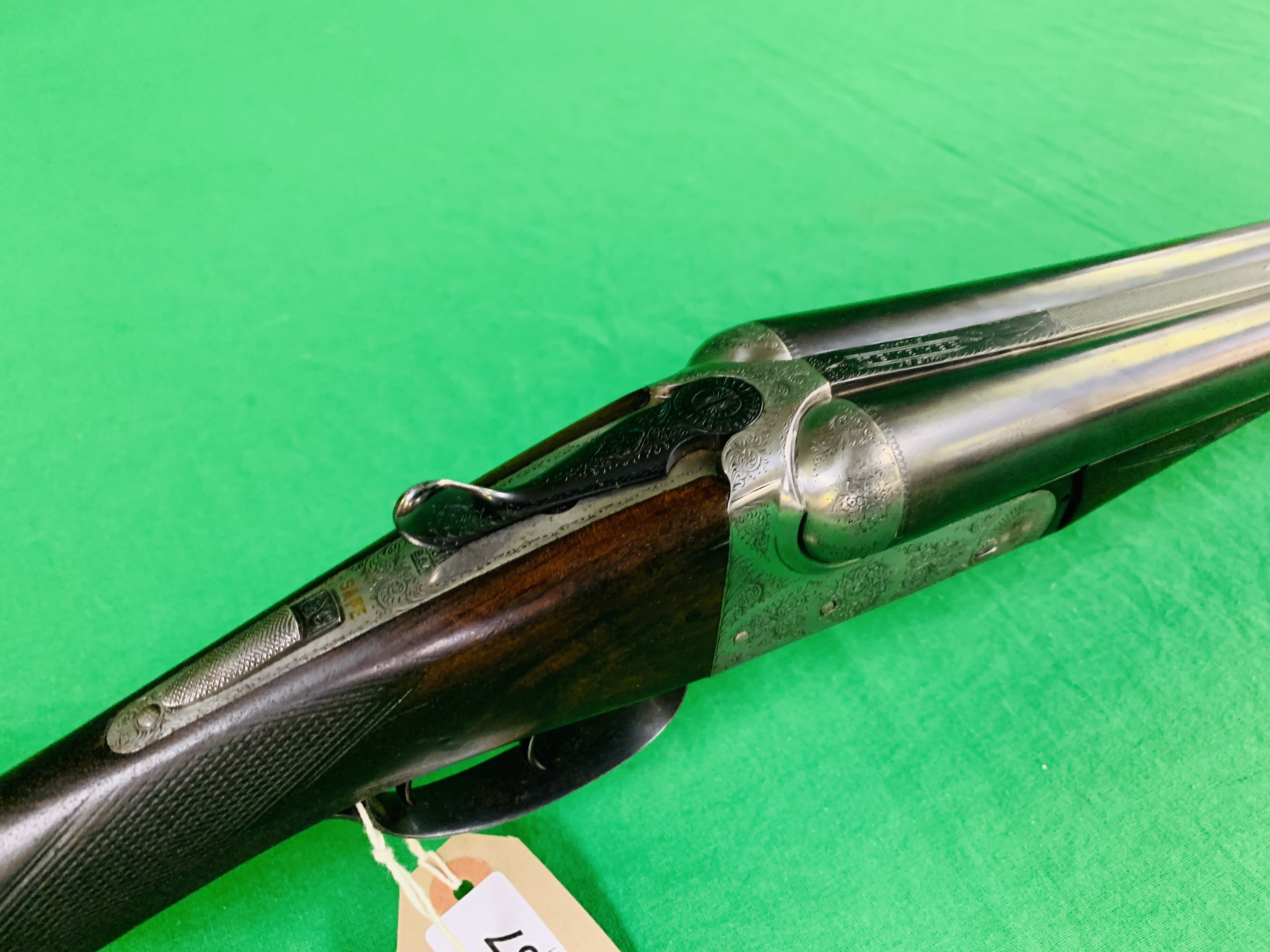 BSA 12 BORE SIDE BY SIDE SHOTGUN # 50670 - (ALL GUNS TO BE INSPECTED AND SERVICED BY QUALIFIED - Image 2 of 7