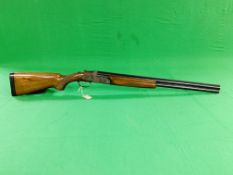 12 BORE RIZZINI OVER AND UNDER SHOTGUN, SINGLE TRIGGER,