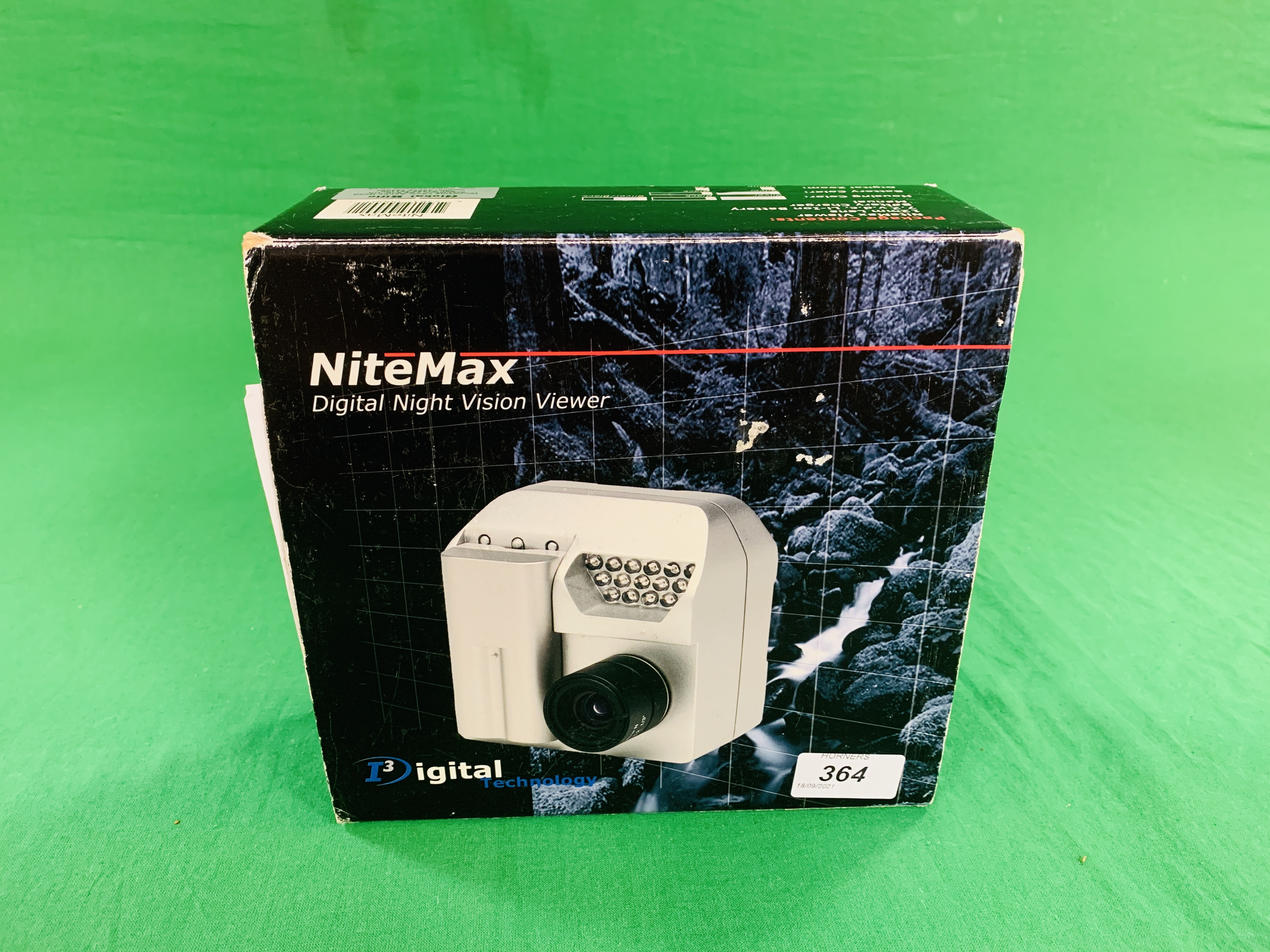 A BOXED NITEMAX DIGITAL NIGHT VISION VIEWER - I3 DIGITAL TECHNOLOGY