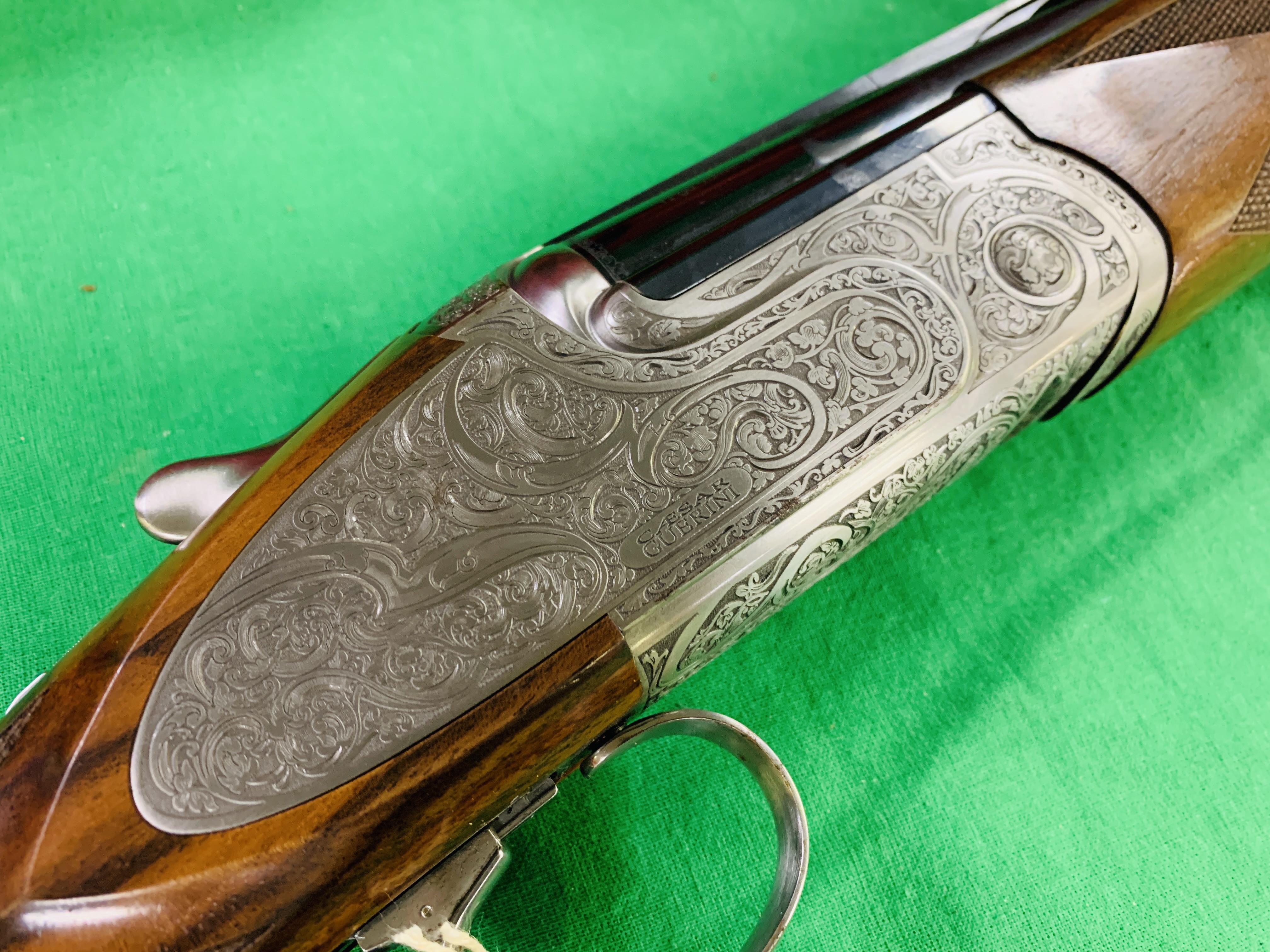 CAESAR GUERINI 12 BORE OVER AND UNDER SHOTGUN #144499 MULTI CHOKE (TOTAL 8 CHOKES) COMPLETE WITH - Image 2 of 21
