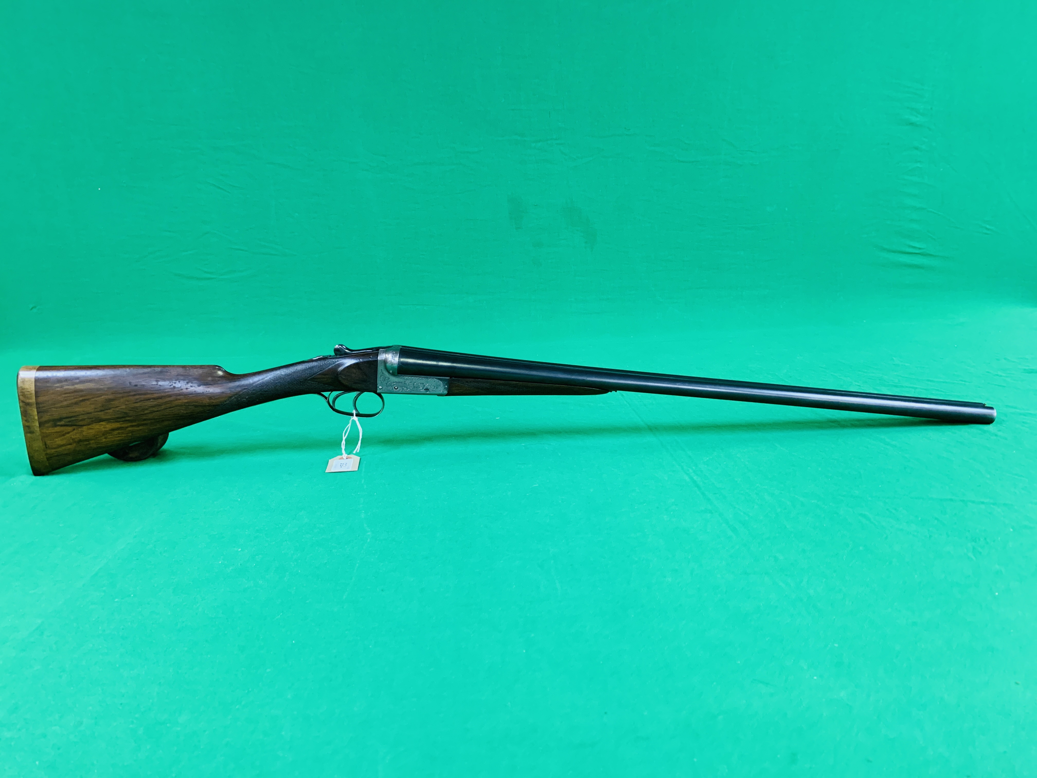 JEFFERY 12G S/B/S SHOTGUN #34829 28 INCH BARRELS NON EJECTOR - (ALL GUNS TO BE INSPECTED AND