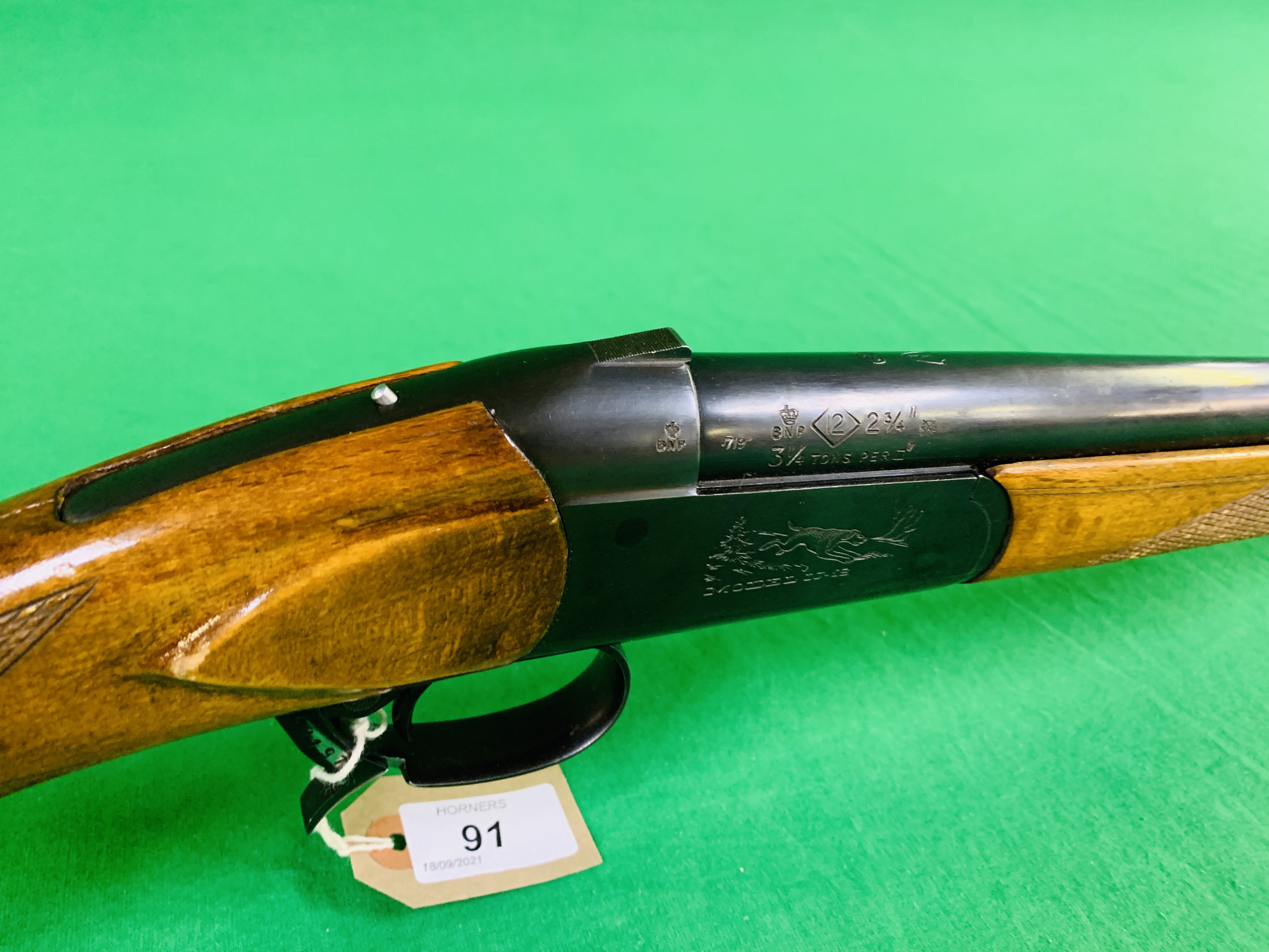 12 BORE BAIKAL SINGLE SHOT SHOTGUN # 41972 - (ALL GUNS TO BE INSPECTED AND SERVICED BY QUALIFIED - Image 2 of 6