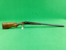 BAIKAL 12 BORE SIDE BY SIDE SHOTGUN # K16836 - (ALL GUNS TO BE INSPECTED AND SERVICED BY QUALIFIED