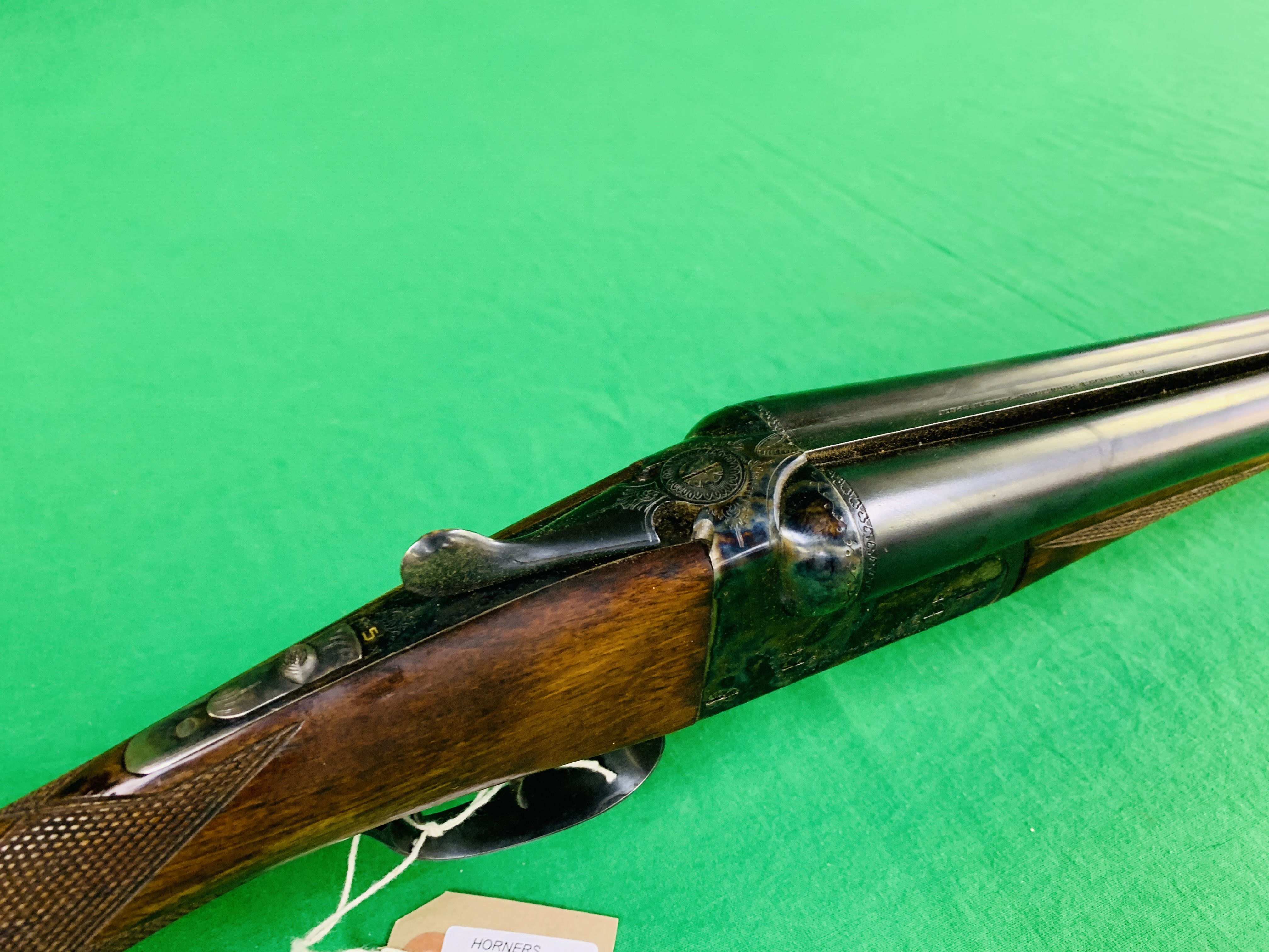 12G AYA SIDE BY SIDE SHOTGUN # 532471 - (ALL GUNS TO BE INSPECTED AND SERVICED BY QUALIFIED - Image 2 of 7