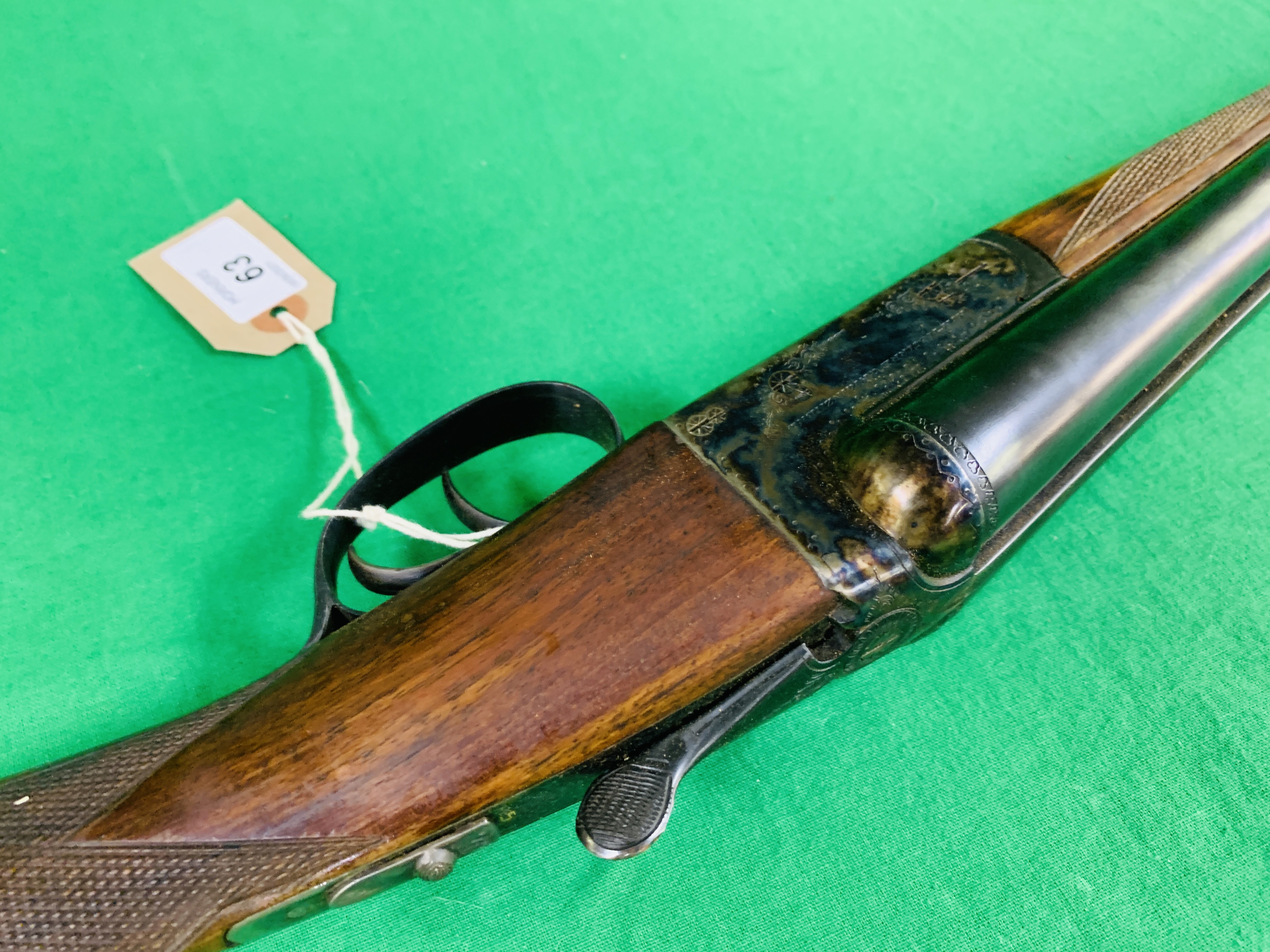 12G AYA SIDE BY SIDE SHOTGUN # 532471 - (ALL GUNS TO BE INSPECTED AND SERVICED BY QUALIFIED - Image 6 of 7