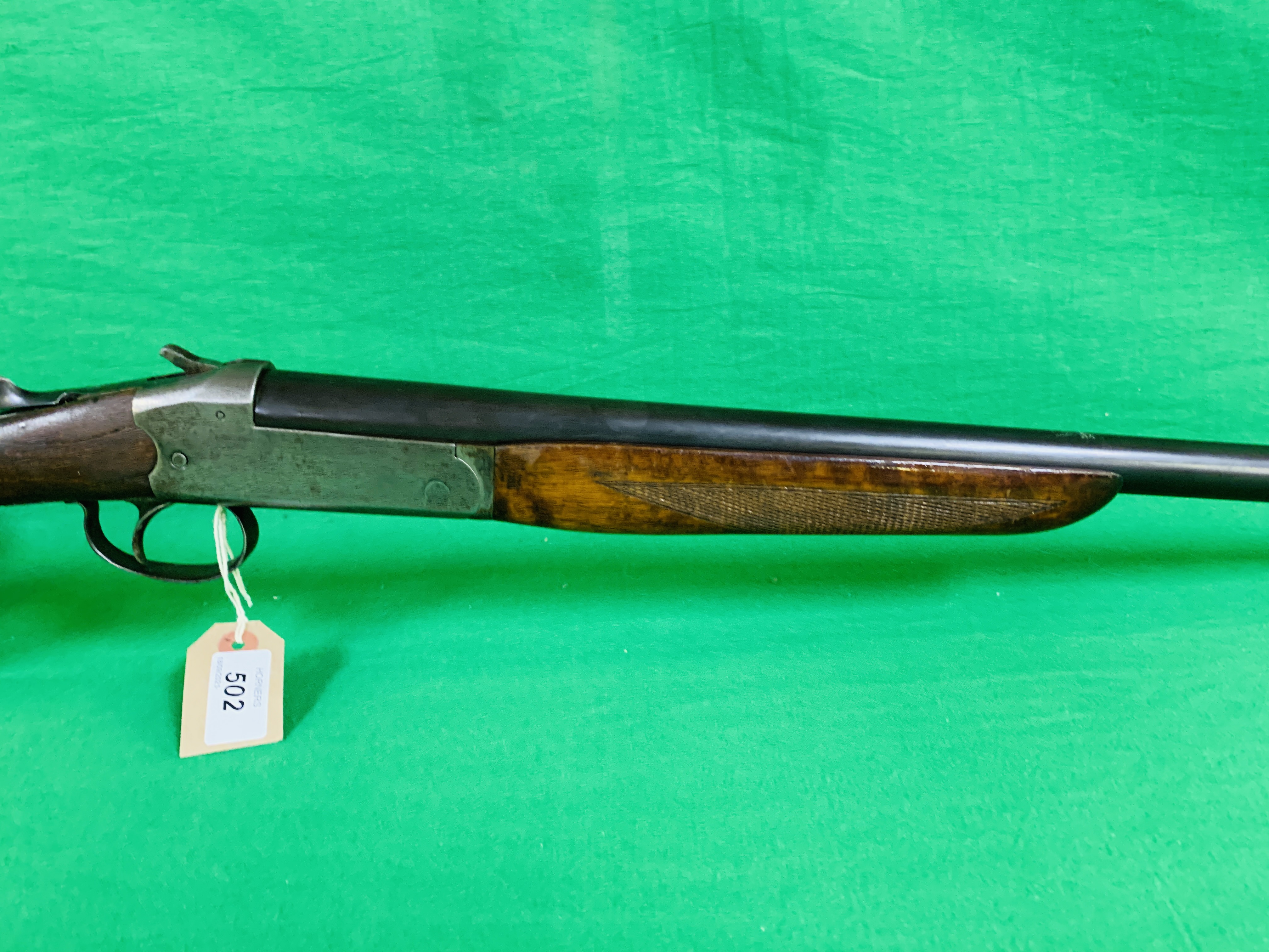 AYA 12 BORE SINGLE SHOT SHOTGUN # 196075 30 INCH BARREL - (ALL GUNS TO BE INSPECTED AND SERVICED BY - Image 5 of 8