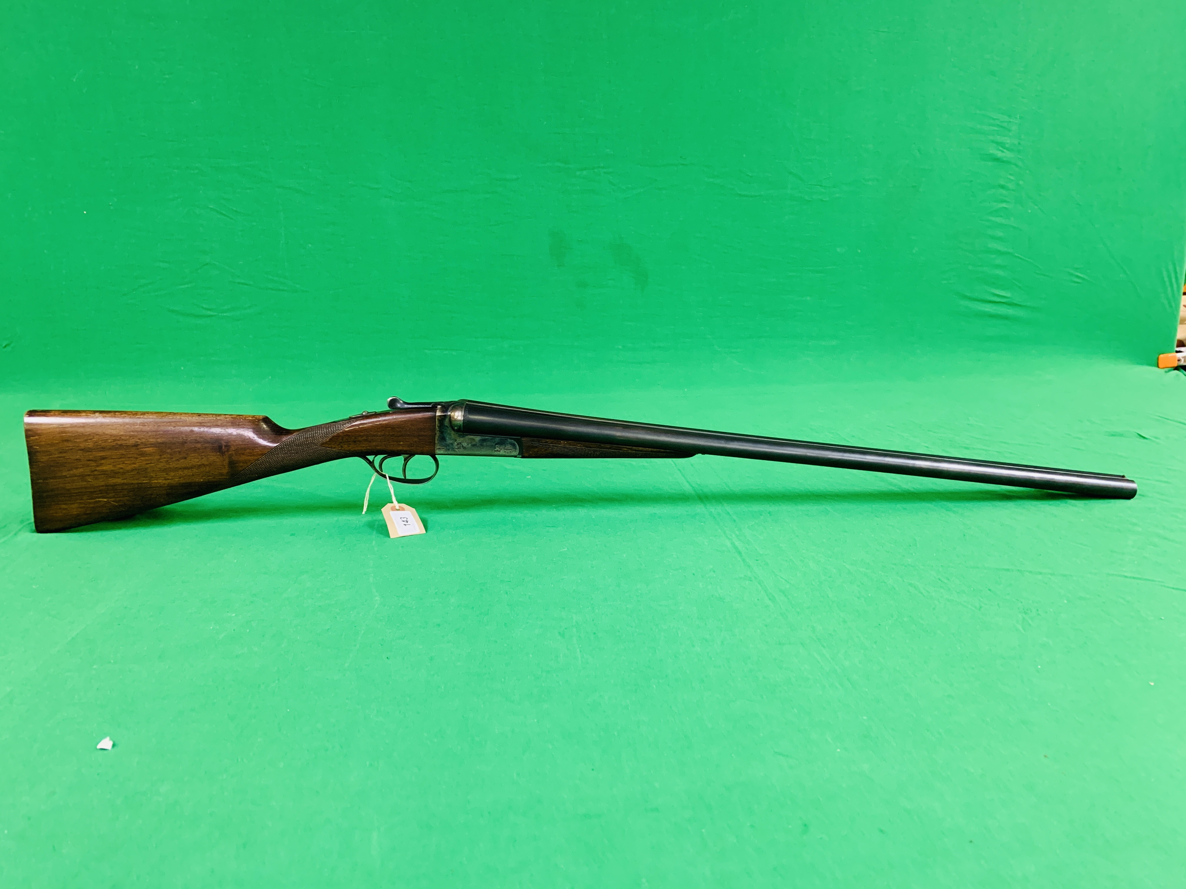 AYA 12 BORE SIDE BY SIDE SHOTGUN #462505 - (ALL GUNS TO BE INSPECTED AND SERVICED BY QUALIFIED