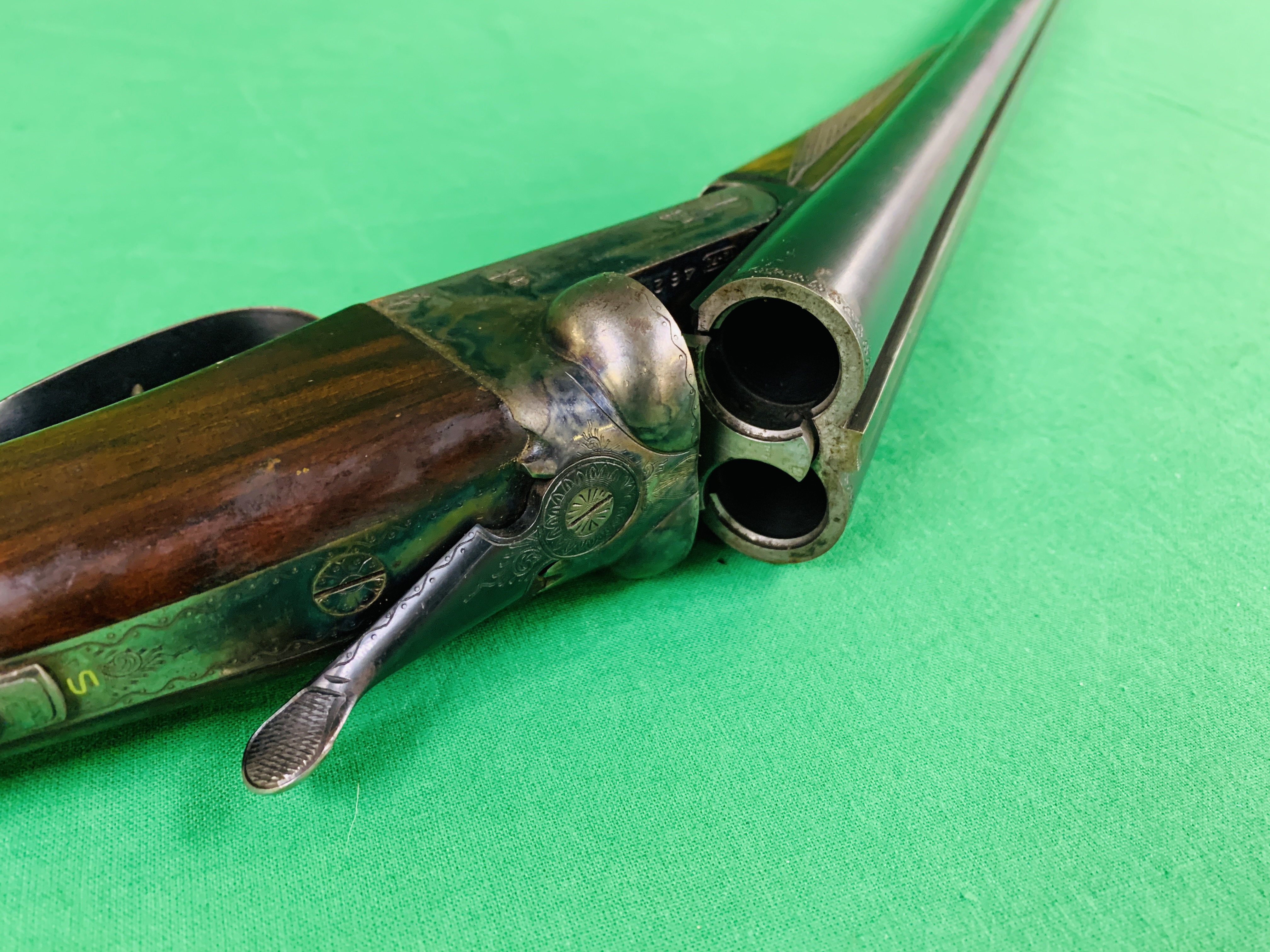 AYA 12 BORE SIDE BY SIDE SHOTGUN #462505 - (ALL GUNS TO BE INSPECTED AND SERVICED BY QUALIFIED - Image 7 of 7