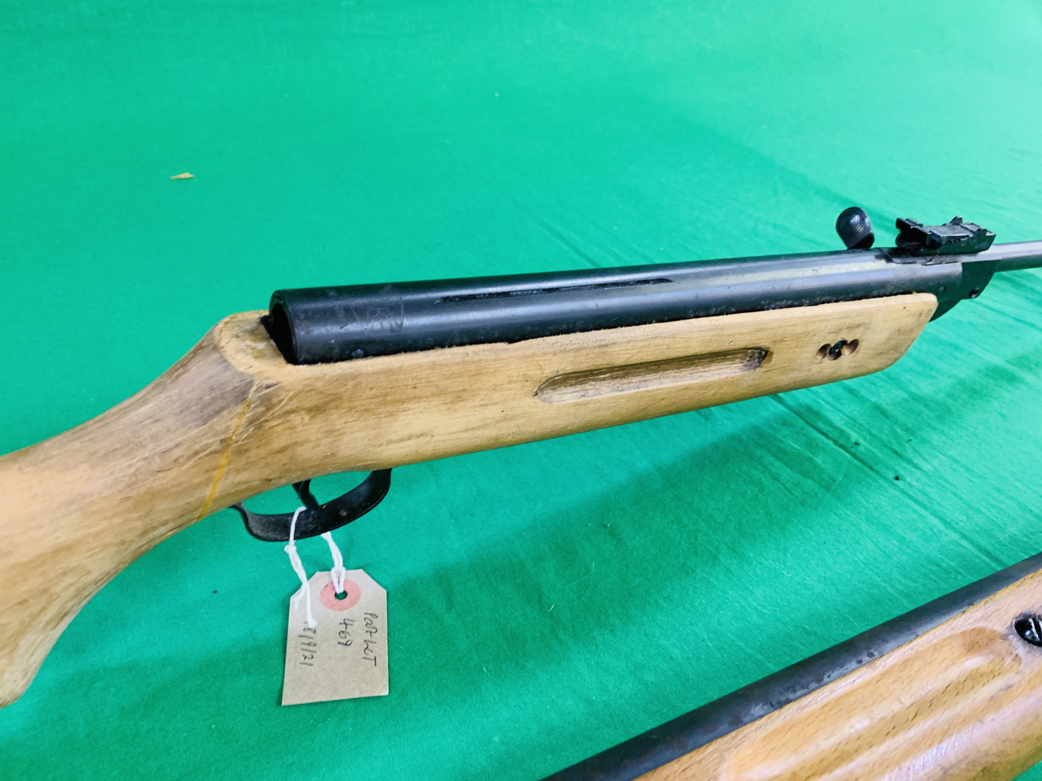 2 X BREAK BARREL AIR RIFLE TO INCLUDE .177 WESTWOOD + . - Image 3 of 9