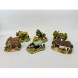 6 X LILLIPUT LANE COTTAGES TO INCLUDE TRAVELLERS REST, PARADISE LOST, BUTTERFLY COTTAGE,