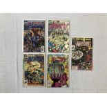 4 MARVEL COMICS - THE AVENGERS VOL. 1 ANNUAL NOS.