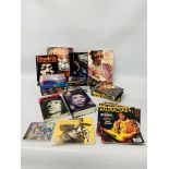 BOX CONTAINING JIMI HENDRIX VIDEOS,