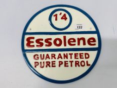 (R) ALUMINIUM ESSOLENE PLAQUE