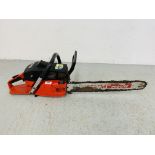 A JONSERED HEAVY DUTY PETROL CHAINSAW (20 INCH BAR)