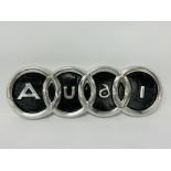 (R) LARGE AUDI RINGS PLAQUE