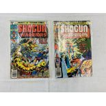 2 MARVEL COMICS SHOGUN WARRIORS, NOS. 4, 5 (1979) BRITISH PENCE VARIANTS.