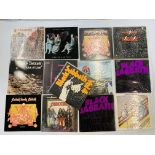 12 X VARIOUS BLACK SABBATH RECORDS